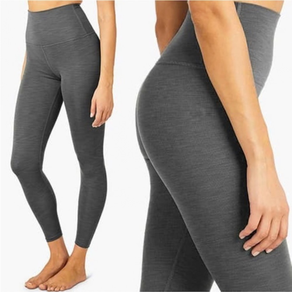Beyond Yoga Black High Waist Leggings Athletic Fit